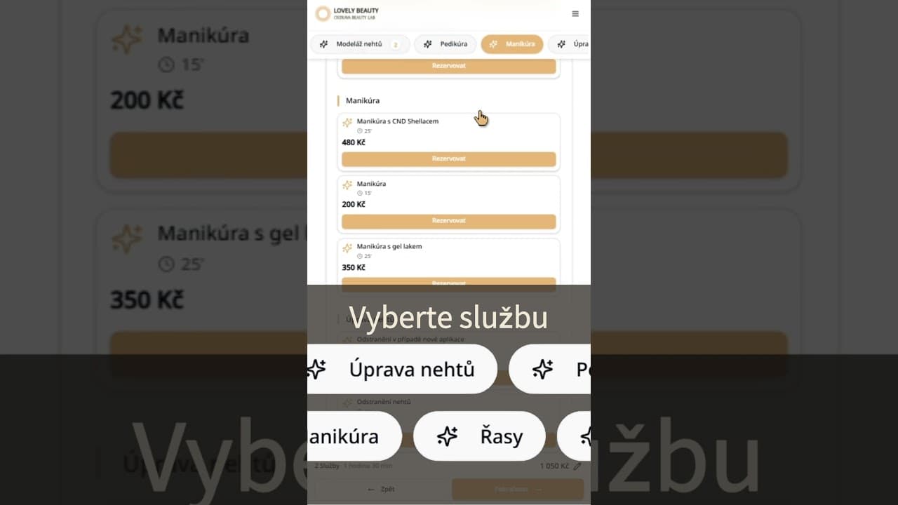 Jak používat naše webové stránky